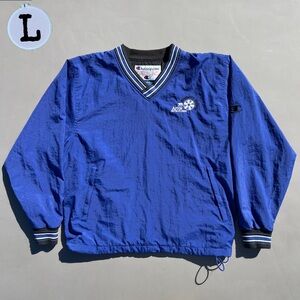 Vintage Champion Windbreaker Company Embroidered Jacket